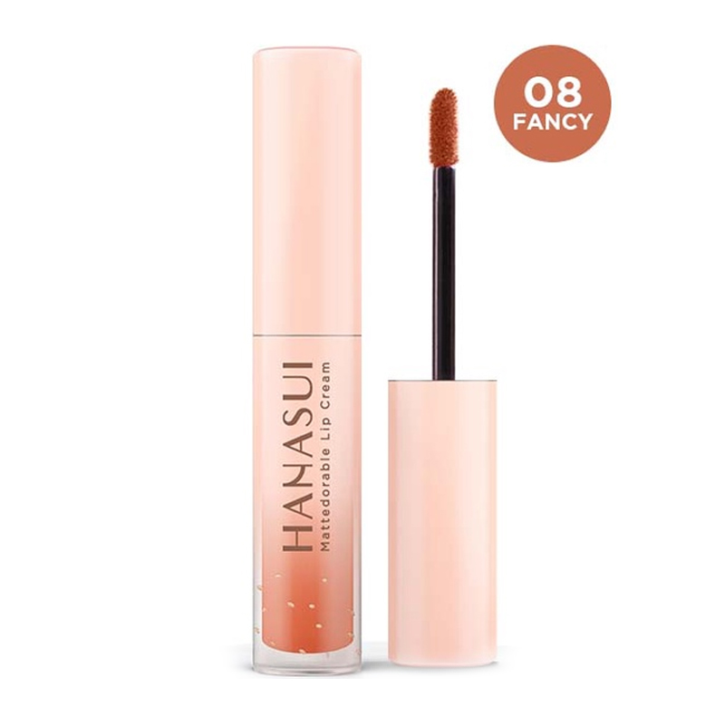 Hanasui Mattedorable Lip Cream 08 Fancy 4gr | Gogobli