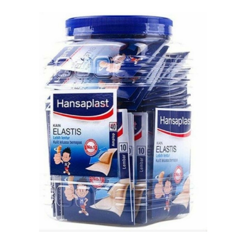 Hansaplast Elastis Toples (40 Amplop @ 10 Lembar) | Gogobli