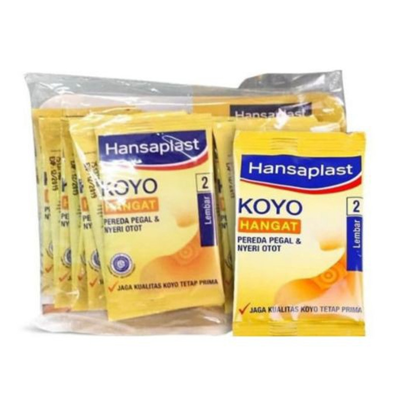 Hansaplast Koyo Hangat Renceng (20 Sachet @ 2 Lembar) | Gogobli