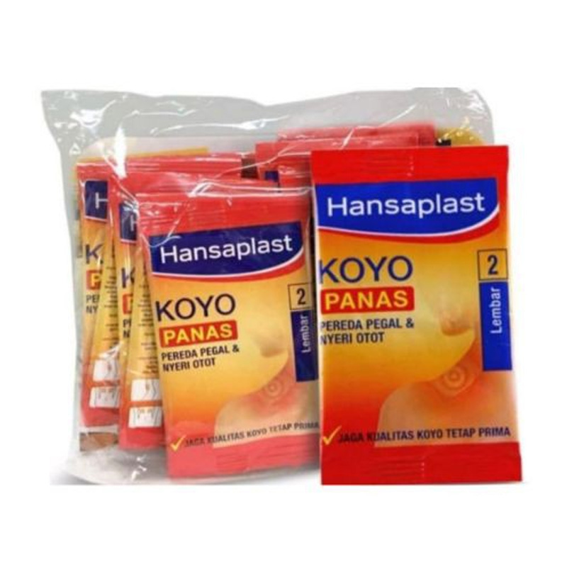 Hansaplast Koyo Panas Renceng (20 Sachet @ 2 Lembar) | Gogobli