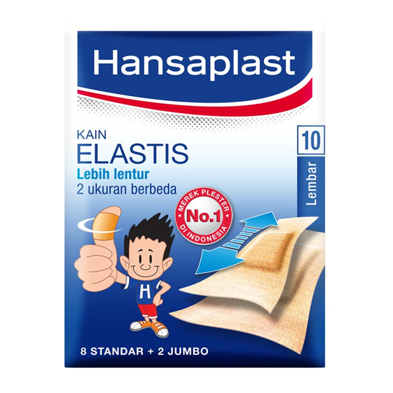 Hansaplast Kain Elastis Mix 10s | Gogobli