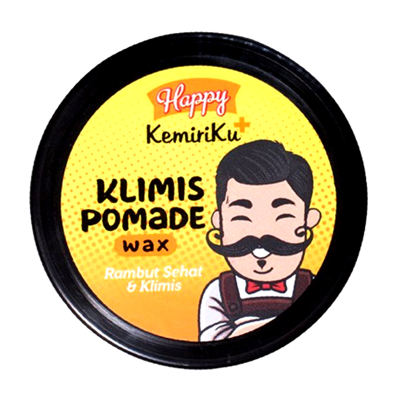 Happy Kemiriku Klimis Pomade Wax 80gr | Gogobli