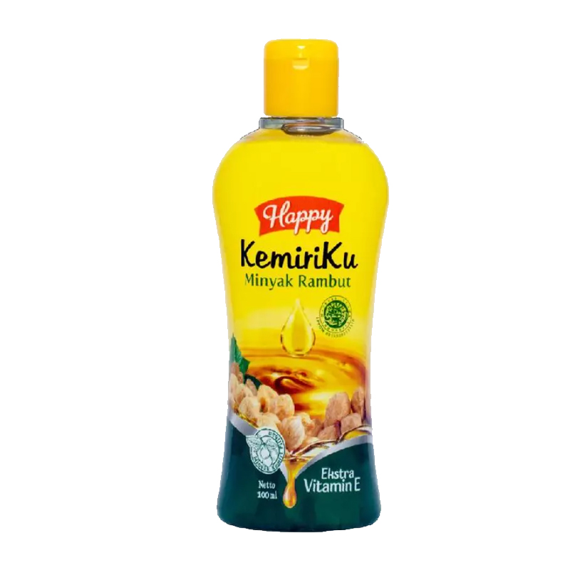 Happy Kemiriku Minyak Rambut 100ml | gogobli