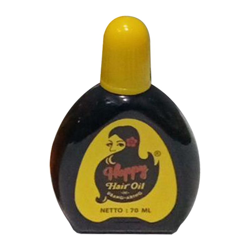 Happy Hair Oil Kecil Hitam 70ml | Gogobli