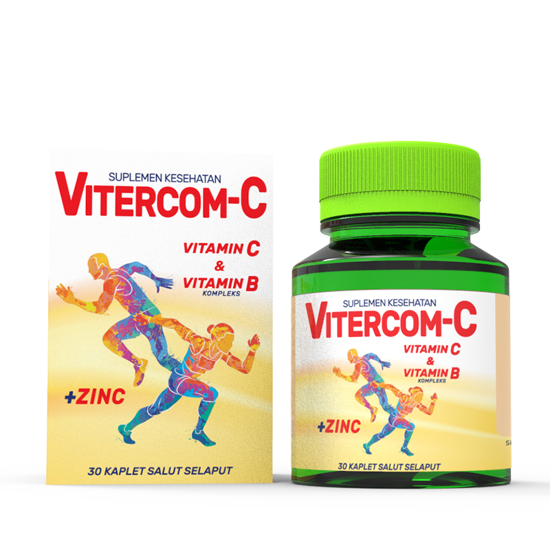 Vitercom-C @30 Kaplet Salut Selaput (ED: Jul 23) | Gogobli