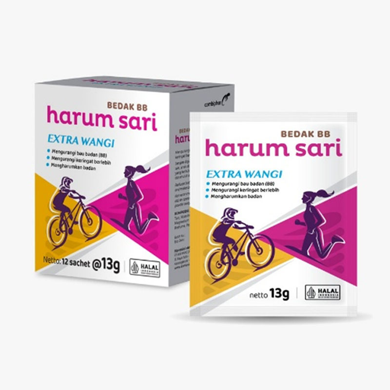 Harum Sari Bedak Extra Wangi 12s X 13gr | Gogobli