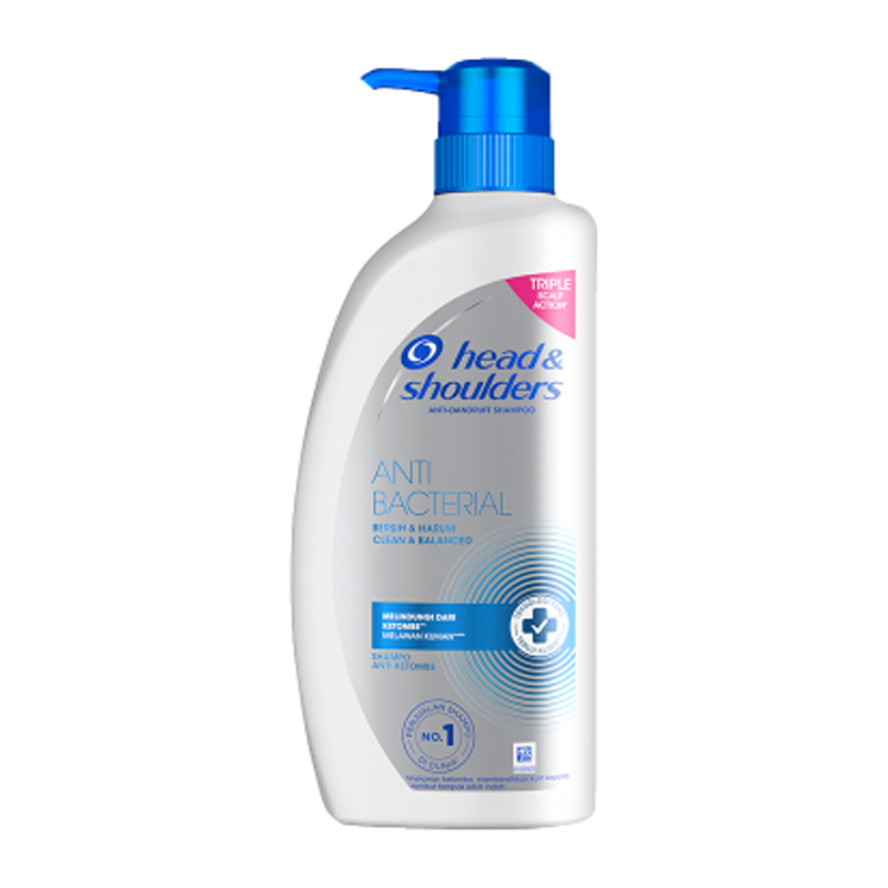 Jual Head & Shoulders Shampoo Anti Bacterial 400ml HBHoz