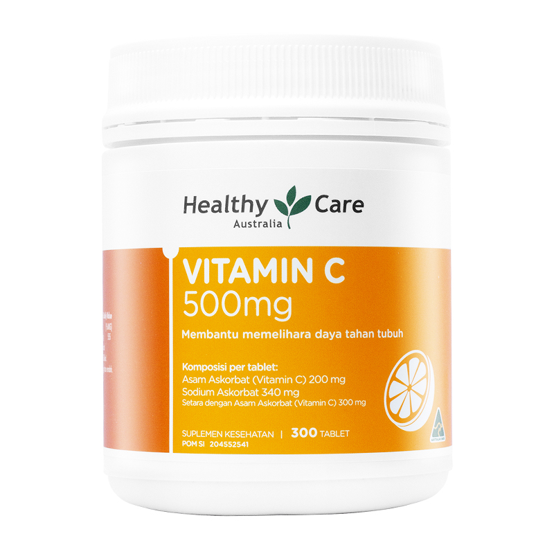 Healthy Care Vitamin C 500mg 300 Tablet Hisap | Gogobli