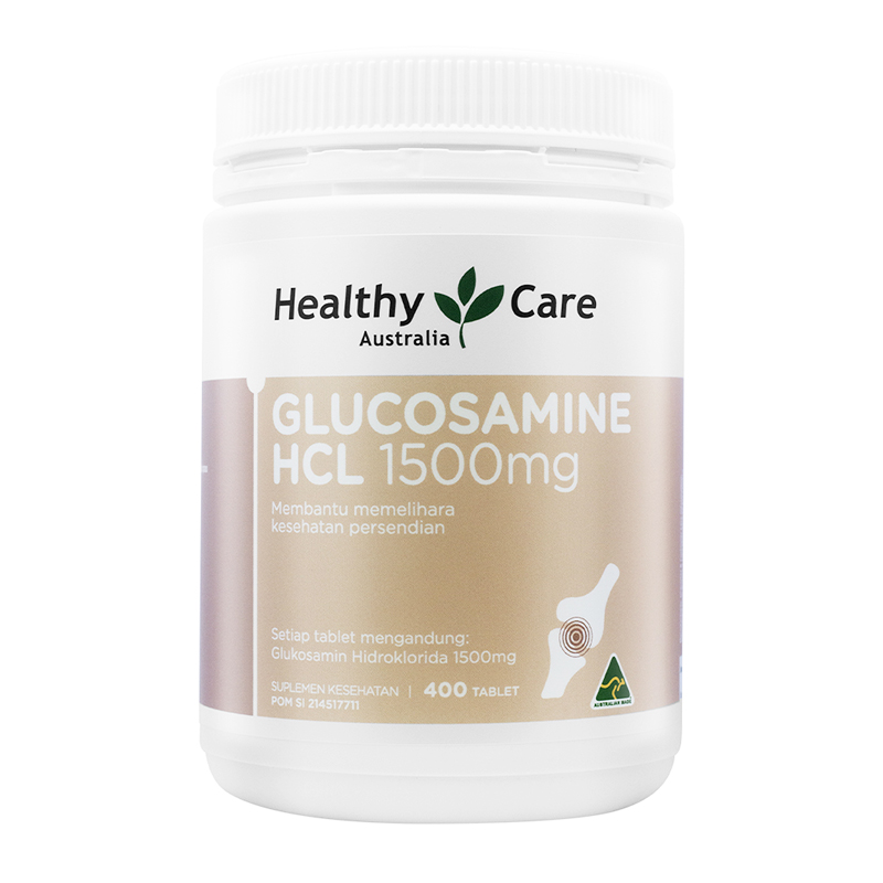 Healthy Care Glucosamine HCL 1500mg 400 Tablet | Gogobli