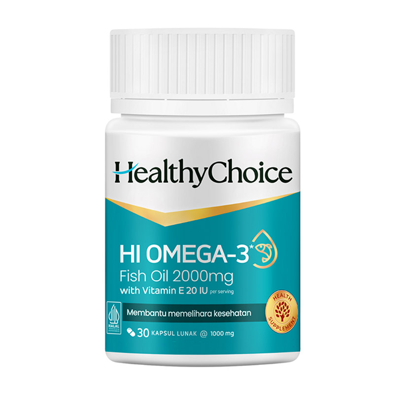 Healthy Choice Hi-Omega 3 (30 Kapsul Lunak) | Gogobli