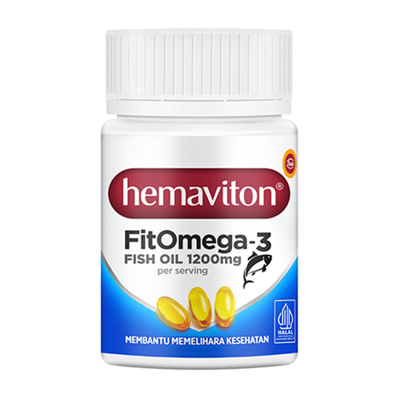 Hemaviton FitOmega-3 (30 Kapsul Lunak) | Gogobli