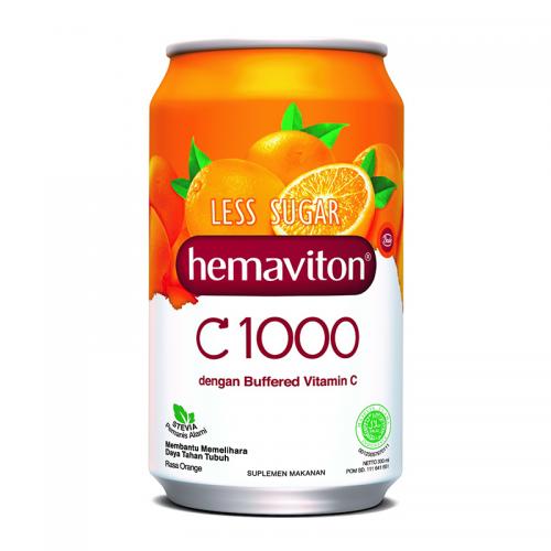 Hemaviton C1000 Less Sugar Orange 330ml (ED: Jun 27) | Gogobli
