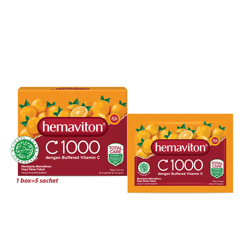 Hemaviton C1000 Orange Sachet 5s @4gr | Gogobli