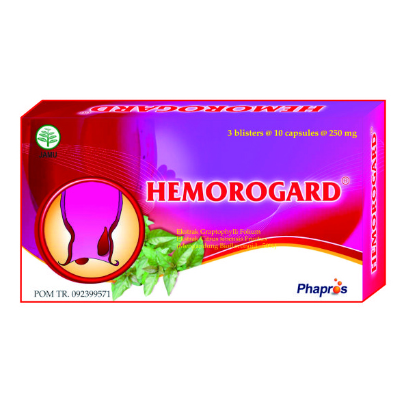 Hemorogard (3 Blisters @10 Capsules) | Gogobli