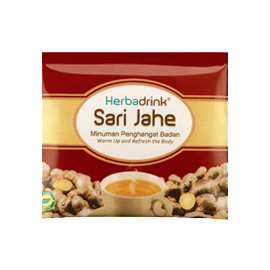 Herbadrink Sari Jahe (5 Sachet @22gr) | Gogobli
