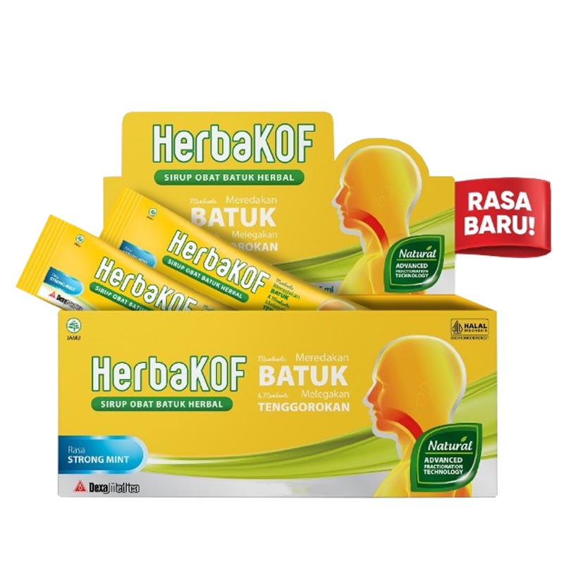 Herbakof Strong Mint Stick Pack (5 Sachet @15ml) | Gogobli
