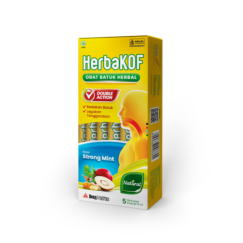 Herbakof Strong Mint Stick Pack (5 Sachet @15ml) | Gogobli
