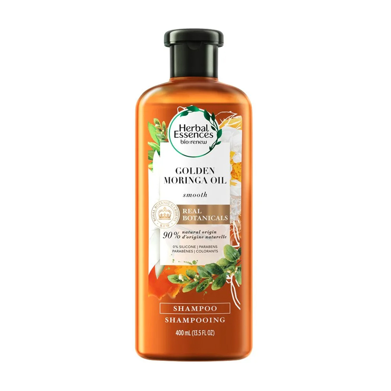Herbal Essences Bio-Renew Shampoo Herbal Golden Moringa 400ml (ED: Okt 25) | Gogobli