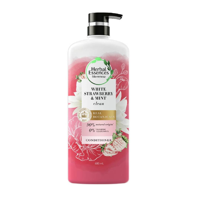 Herbal Essences Bio-Renew Conditioner White Strawberry And Sweet Mint 600ml | Gogobli