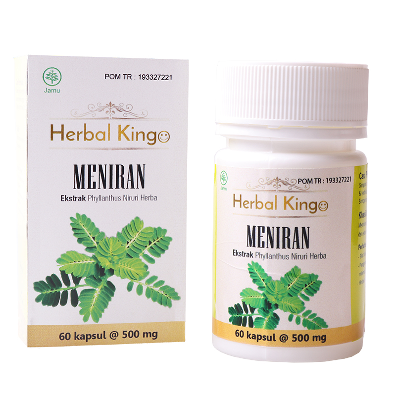 Herbal Kingo Meniran 60 Kapsul @500mg | Gogobli