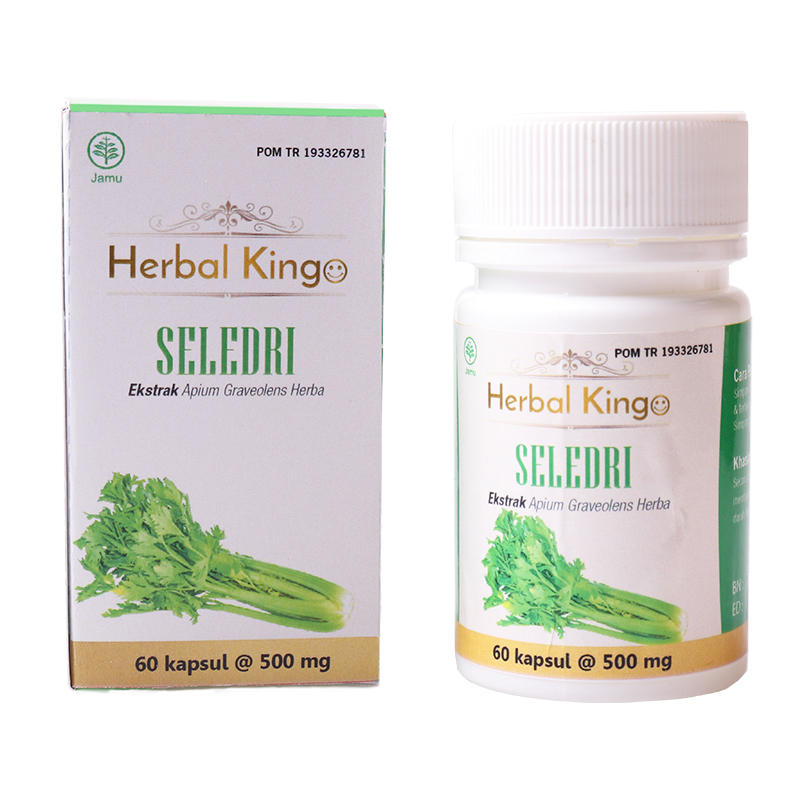 Herbal Kingo Seledri 60 Kapsul @500mg | Gogobli