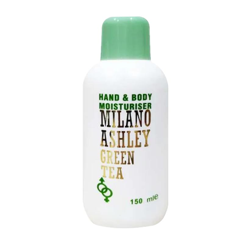 Milano Ashley Hand & Body Lotion Moisturiser Green Tea 150ml | Gogobli