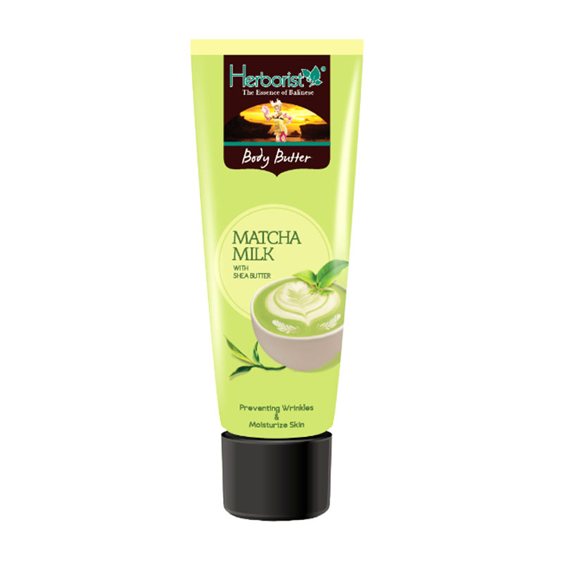 Jual Herborist Body Butter Matcha Milk 80gr HBHoz