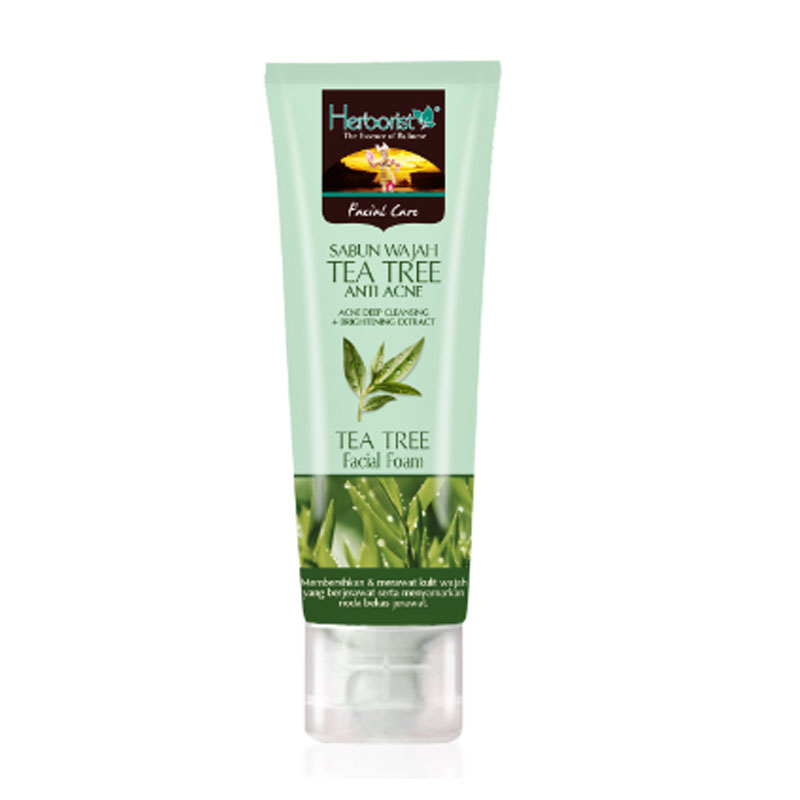 Herborist Facial Foam Tea Tree 80gr | Gogobli