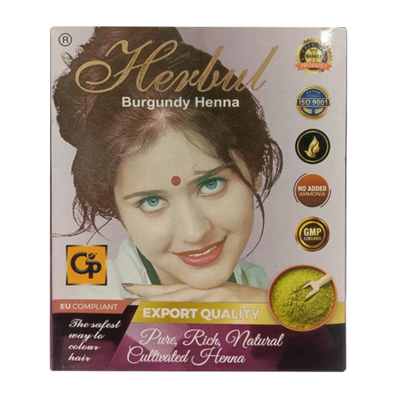Herbul Burgundy Henna Hair Dyes 10gr | gogobli