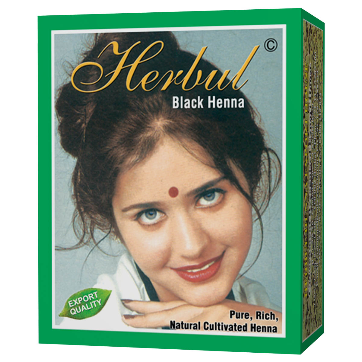 Herbul Black Henna Hair Dyes 10gr | gogobli