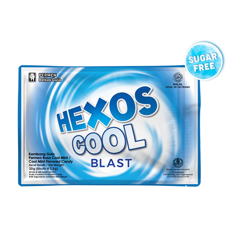 Hexos Cool Blast 20gr (8 Butir @2.5gr) | Gogobli