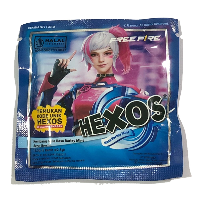 Hexos Barley Mint 12.5gr (5 Butir @2.5gr) | Gogobli