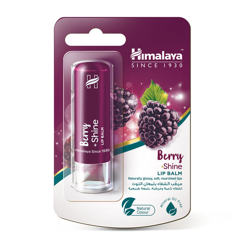 Himalaya Lip Care Berry Shine 4.5gr | Gogobli