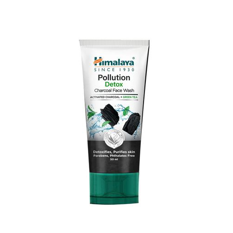 Himalaya Deep Cleansing Charcoal Face Wash 50ml | Gogobli