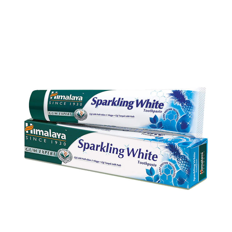 Himalaya Sparkling White Herbal Toothpaste 150gr | Gogobli