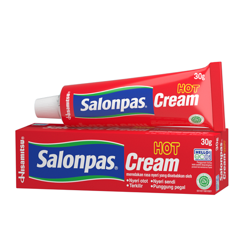 Hisamitsu Salonpas Cream Hot 30gr | Gogobli