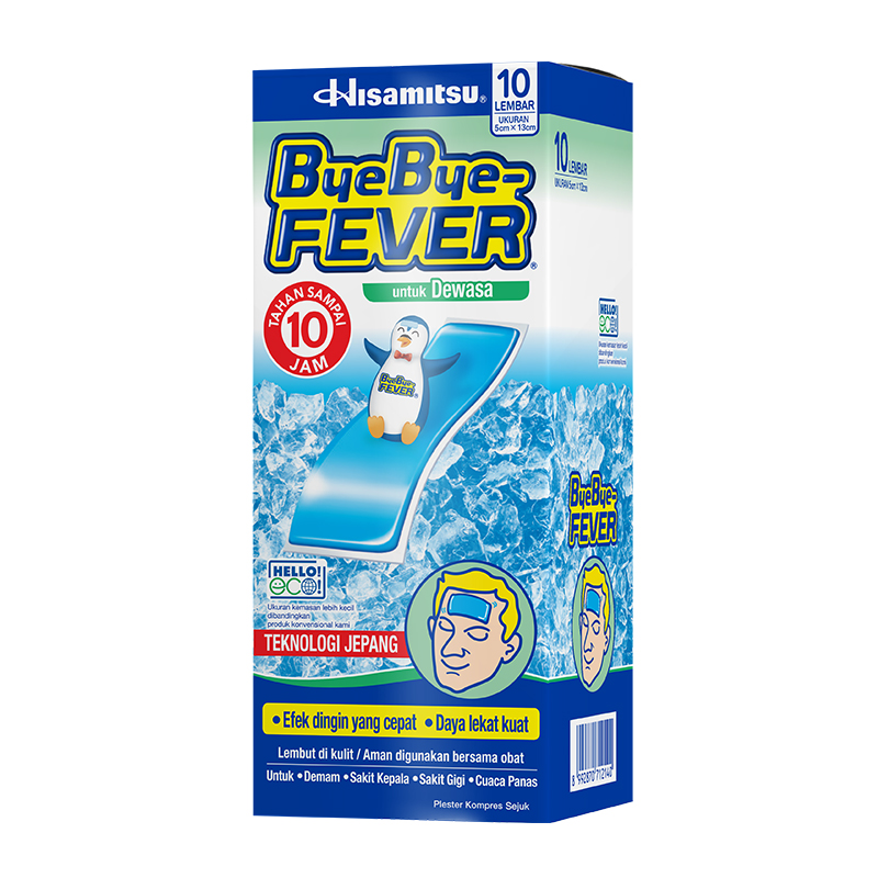 Hisamitsu Bye Bye Fever For Adult 10pcs | Gogobli