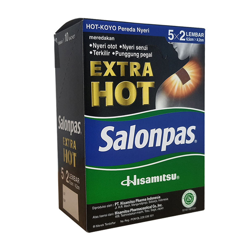 Hisamitsu Salonpas Extra Hot Box (10 Pack @10pcs) | Gogobli