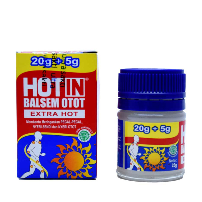 Hot In Balsem Otot Extra Hot 20gr + 5gr | Gogobli