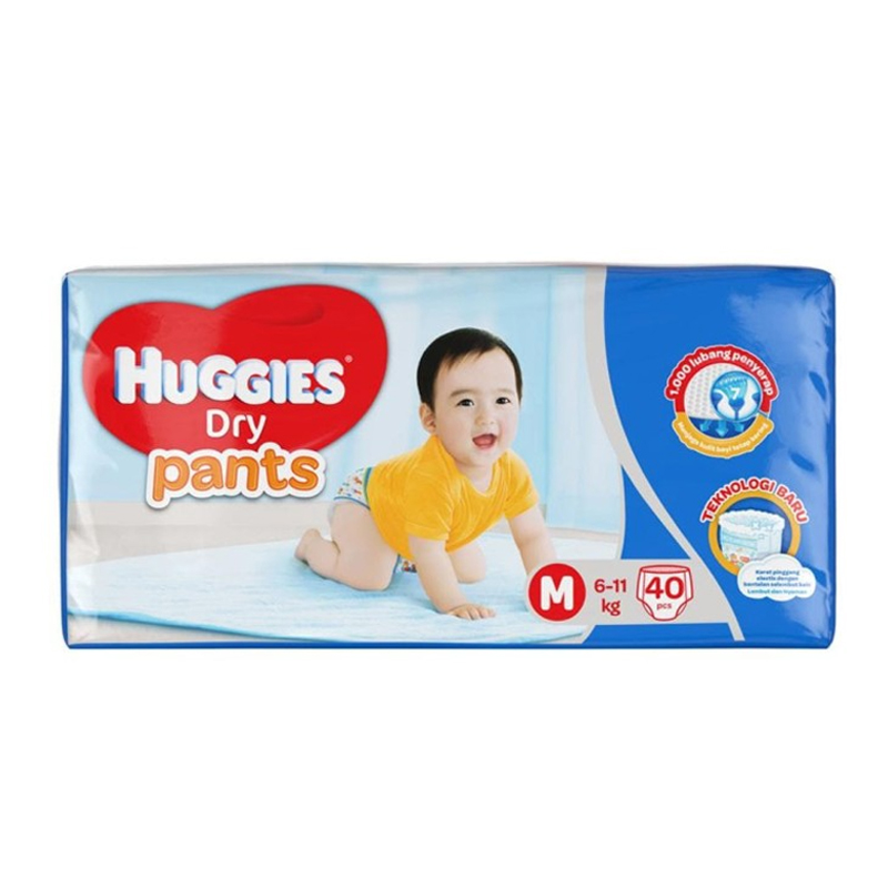 Huggies Dry Diaper Pants M 40s | Gogobli