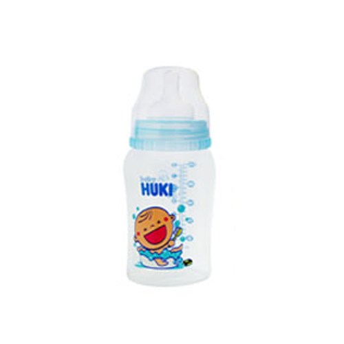 Huki PP Wide Neck With Wide Neck Nipple 140ml | Gogobli