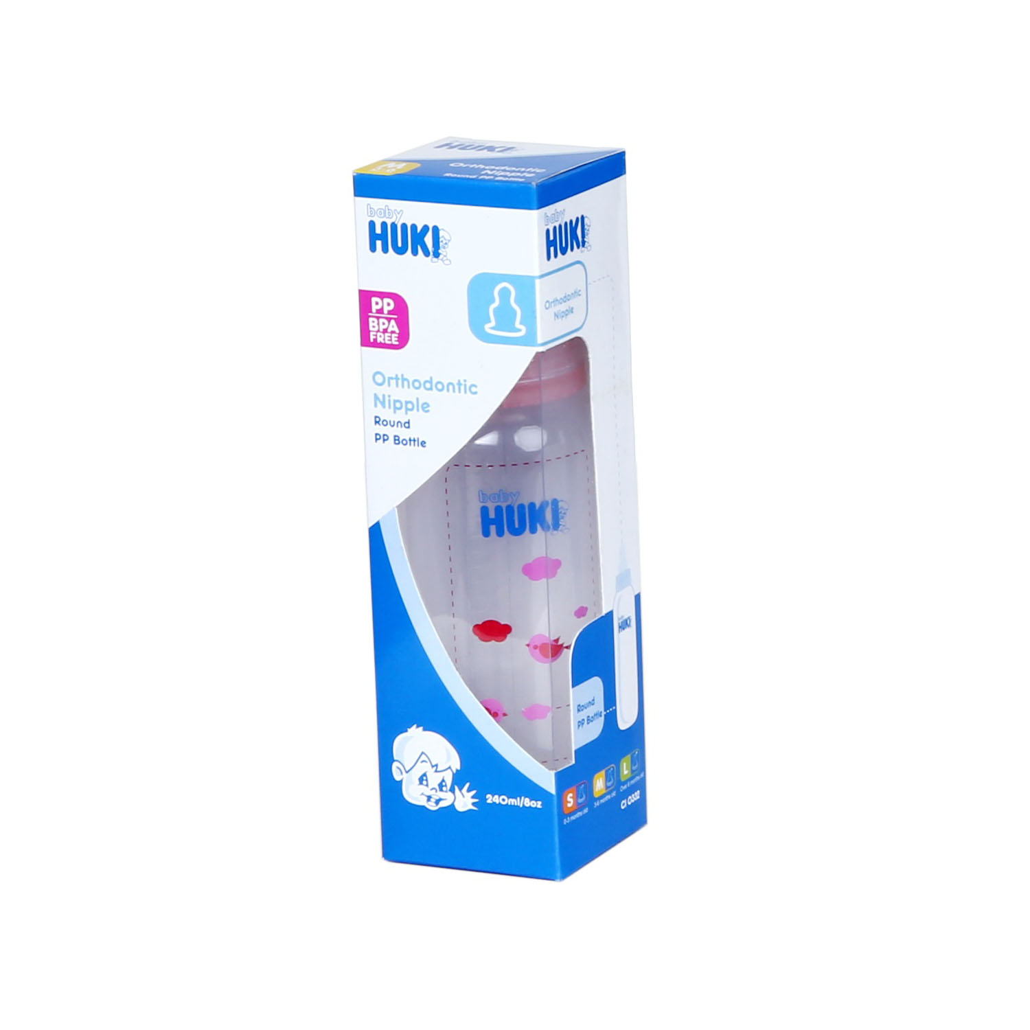 Huki PP BP Character A 240ml | Gogobli