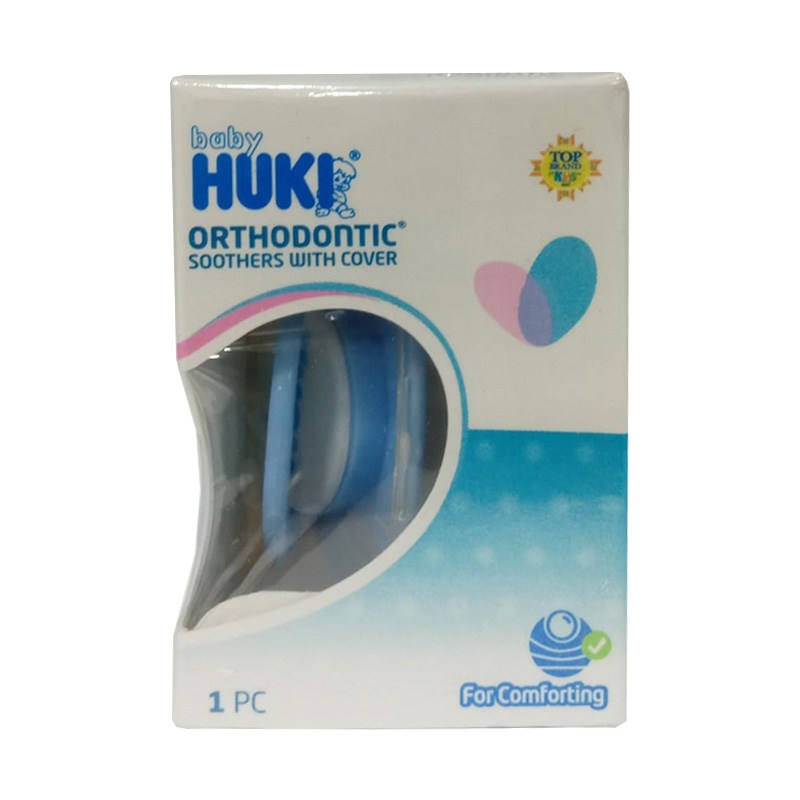 Huki Empeng Huki Silicone Blue 1s | Gogobli