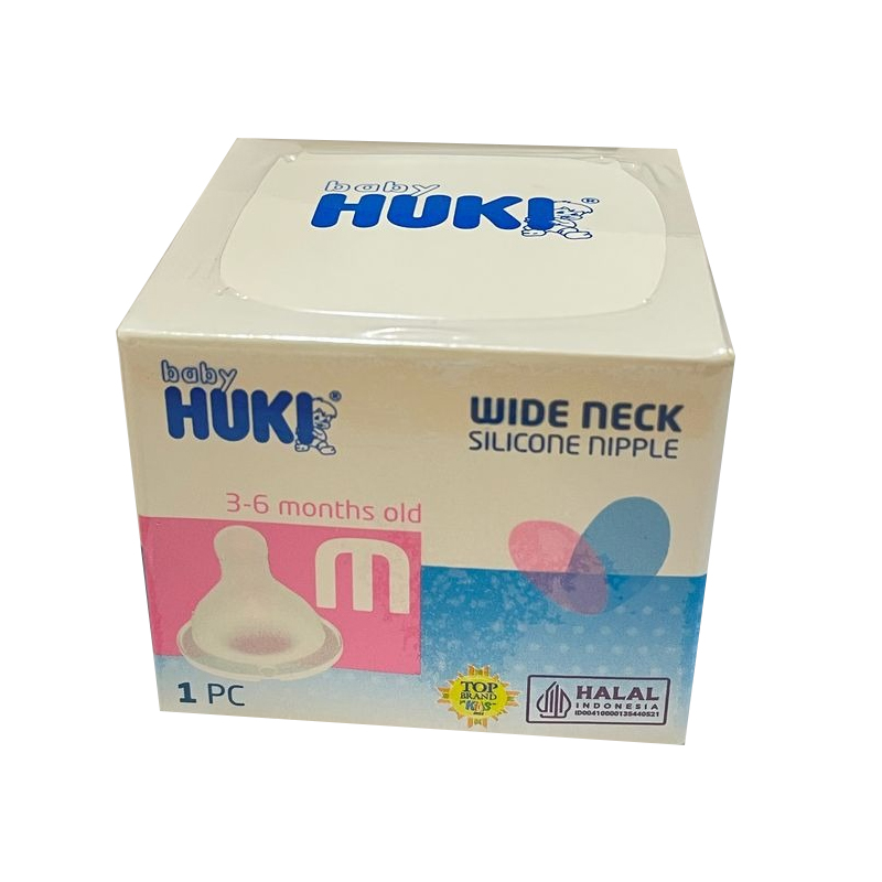 Huki Dot Silicone Wide Neck Box 1S M | Gogobli