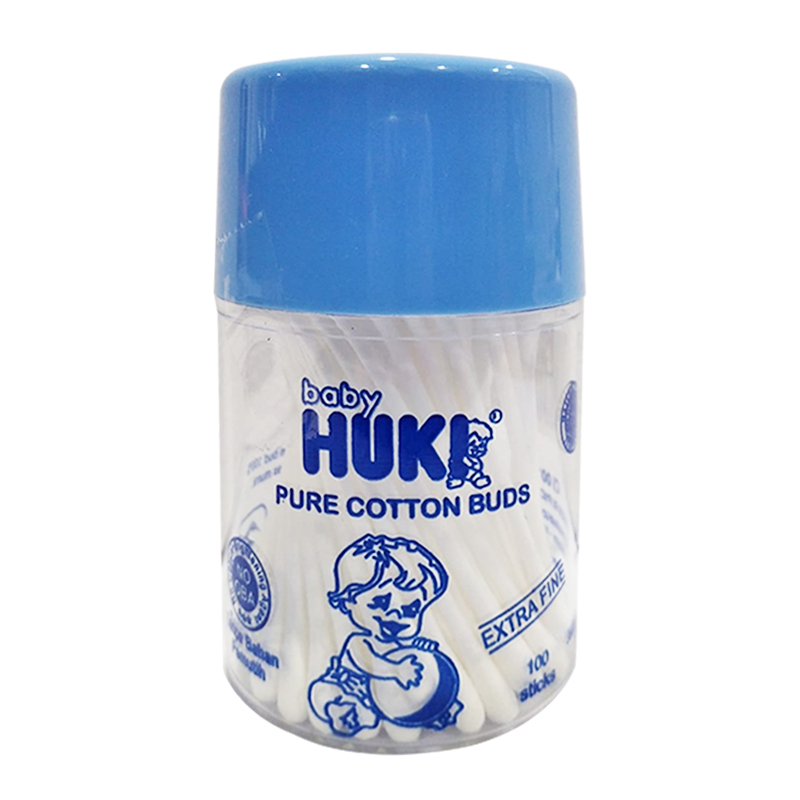 Huki Cotton Bud Pot Extra Fine 100s | Gogobli