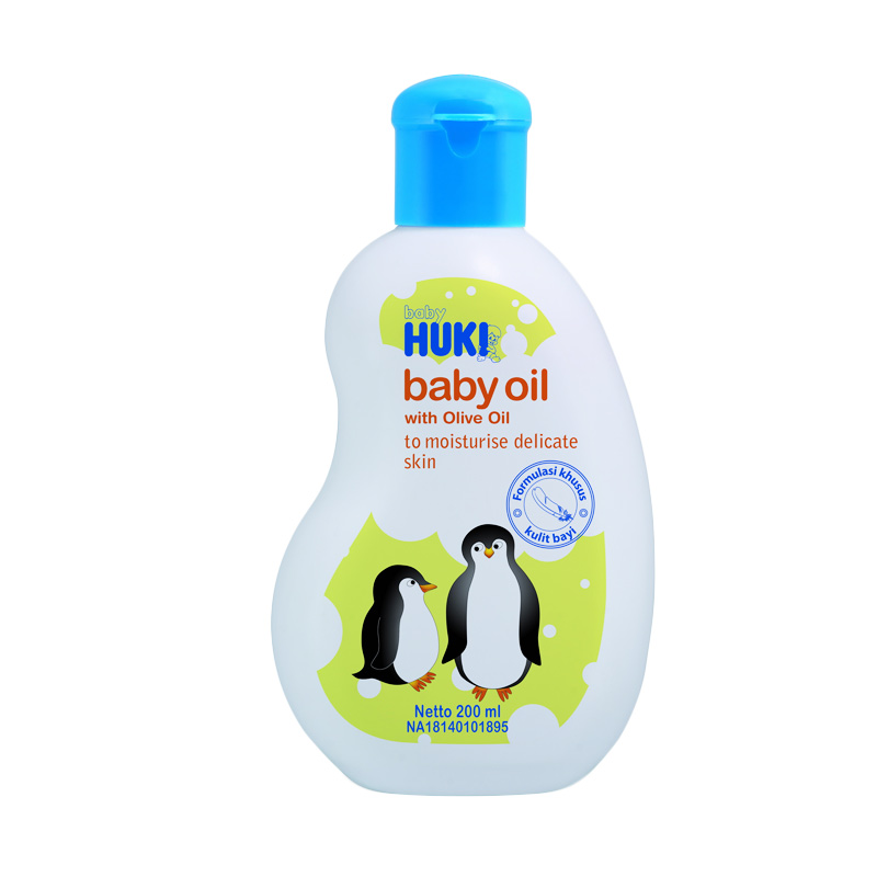 Huki Baby Oil  - Olive Oil 200 Ml | Gogobli