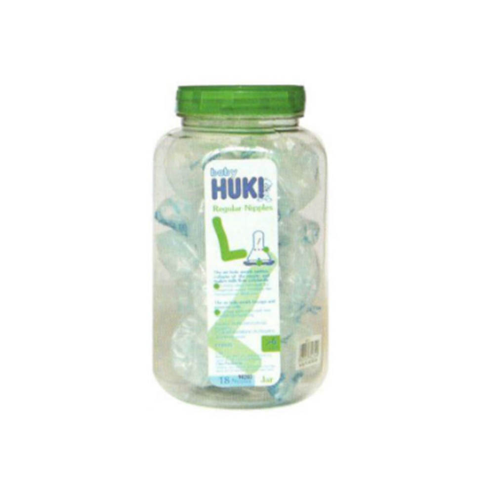 Huki Dot Silicone Reguler Jar 18s L | Gogobli
