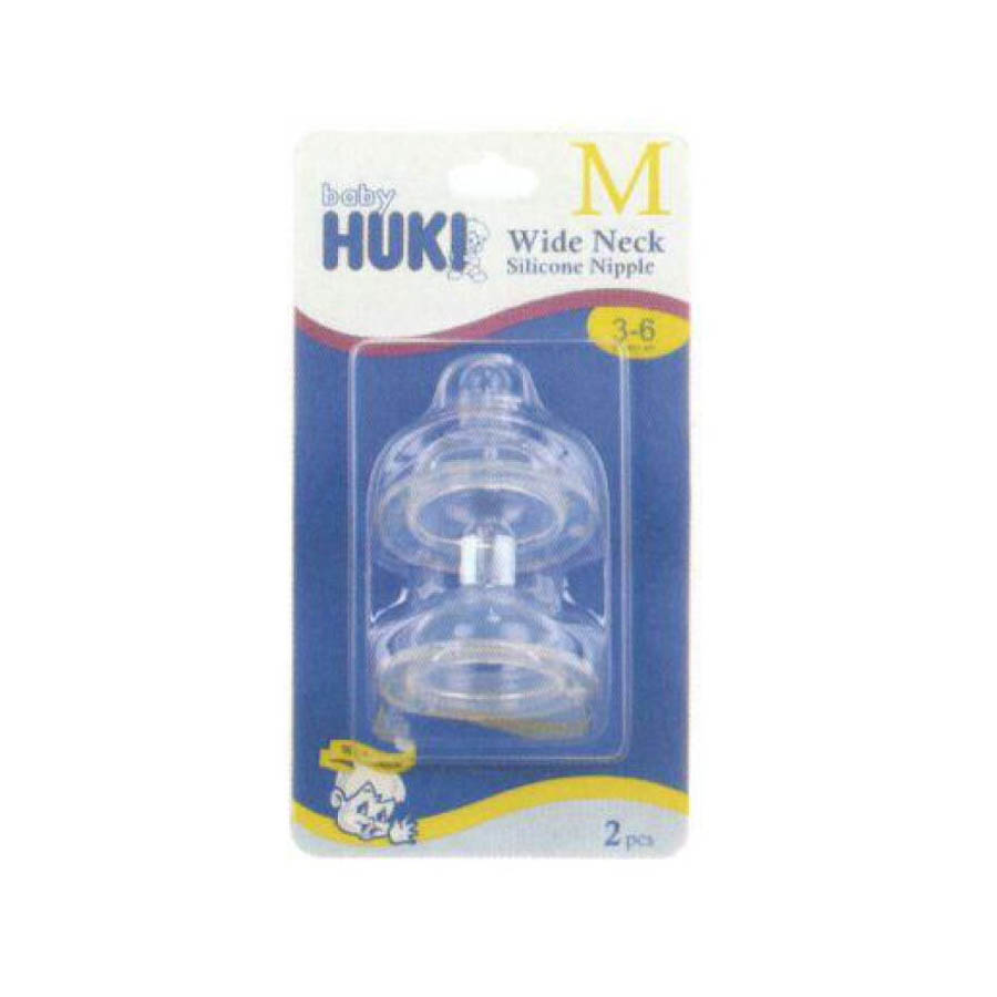 Huki Dot Silicone Wide Neck Blister 2S M Gogobli