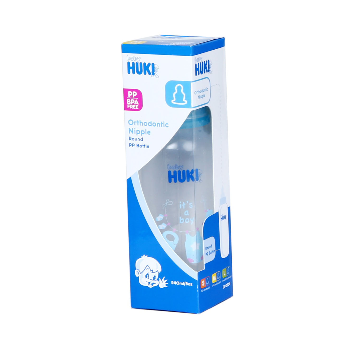 Huki PP BP Character B 240ml | Gogobli