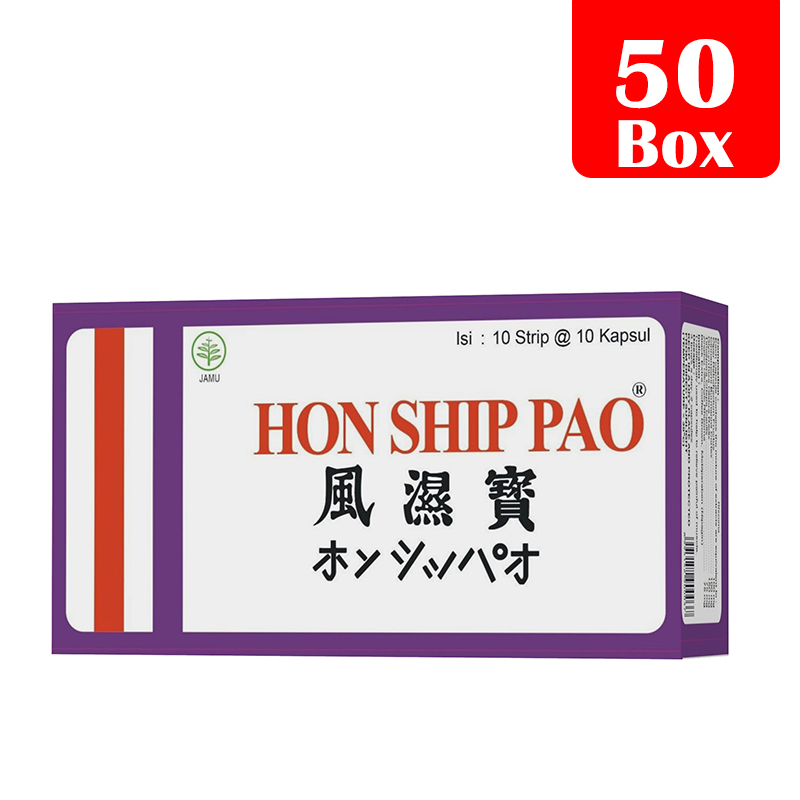 Hon Ship Pao (10 Strip @ 10 Kapsul) (50 Box) | Gogobli